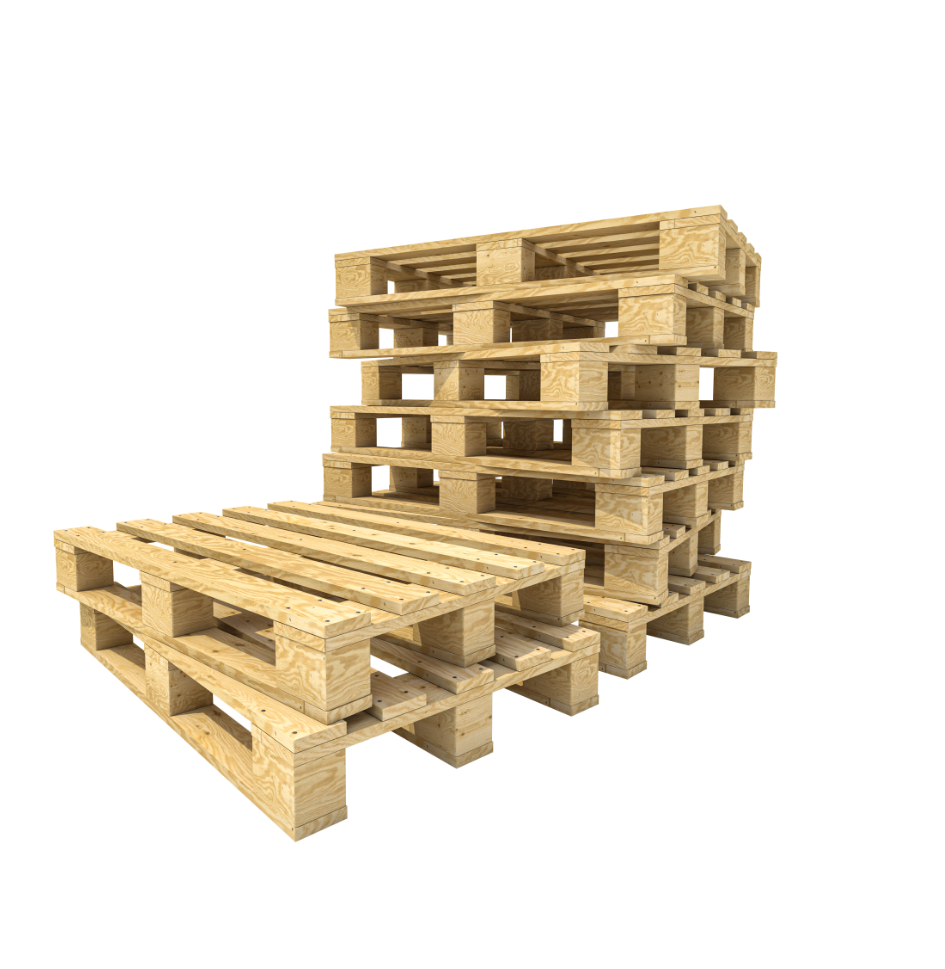 Eur EPAL class B - used pallets